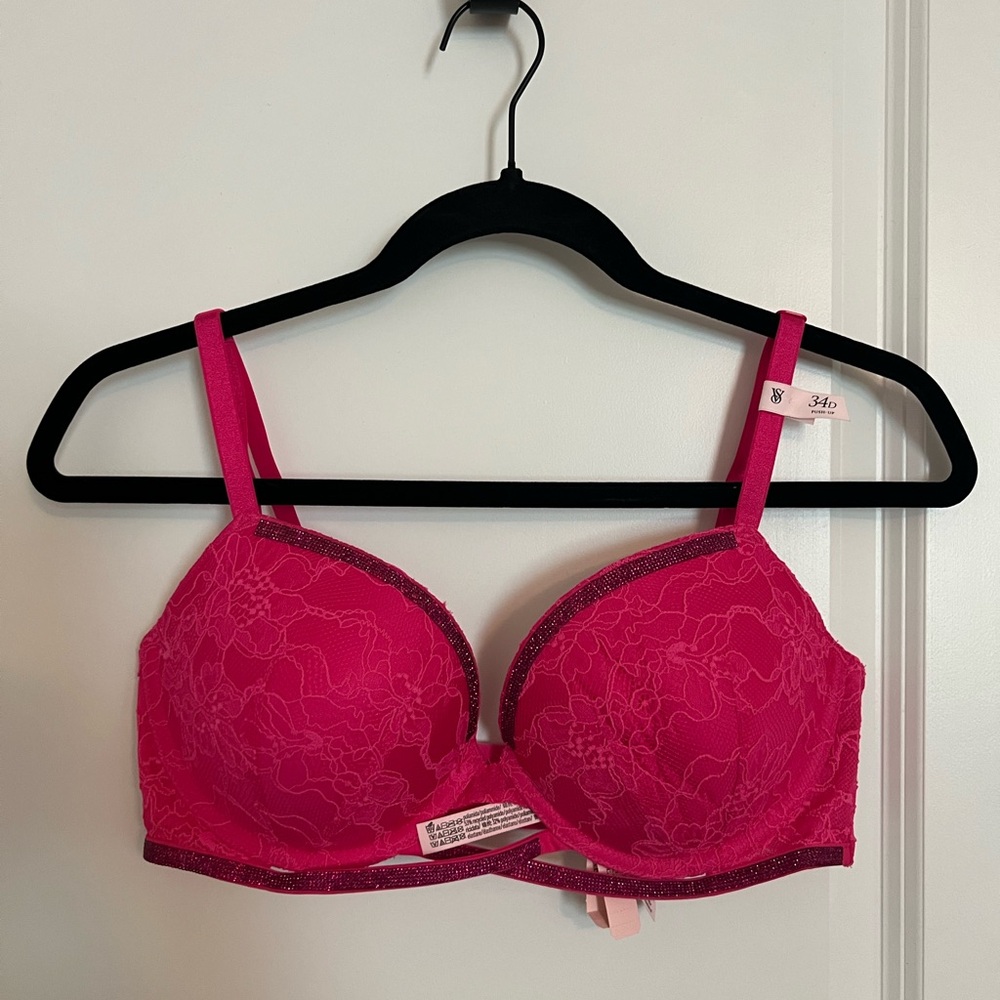 Victorias Secret Pink Bra (w/push-up)